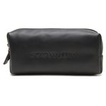 Necessaire Executiva Crazy Horse Preta