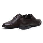 Sapato Masculino Brogue Café