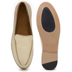 Mocassim Feminino Gaia Ouro Light