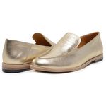 Mocassim Feminino Gaia Ouro Light