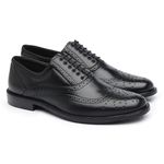 Oxford Social Brogue Preto