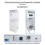 CÂMARA DE GERMINAÇÃO COM FOTOPERÍODO 325L 220V