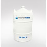 BOTIJÃO CRIOGÊNICO PARA TRANSPORTE 50L