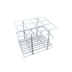 ESTANTE ARAME REVESTIDO PVC PARA 15 TUBOS 13MM