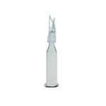 MICRO INSERT 250UL PARA VIAL 9MM FUNDO CÔNICO COM MOLA PP 100UN