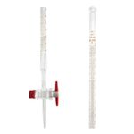 BURETA VIDRO BOROSSILICATO 25ML TORNEIRA PTFE