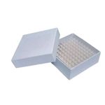 CAIXA FIBRA DE PAPELÃO 100 FUROS PARA TUBOS 1,5-2,0ML