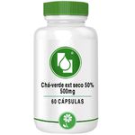 Chá-verde ext seco 50% 500mg 60cápsulas