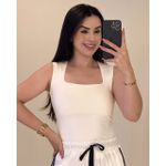 Body Bianca Decote Quadrado 
