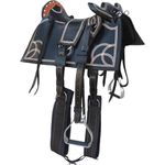 ARREIO C/ CABECA ESPECIAL COMPLETO PRETO