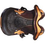 ARREIO CUTUCO SOFT OURO 04 COMPLETO MARROM