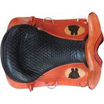 ARREIO MULADEIRO S CHAPA INOX CASCO HAVANA