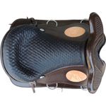 ARREIO MULADEIRO S CHAPA INOX CASCO MARROM