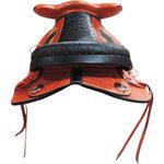 ARREIO MULADEIRO S CHAPA INOX CASCO HAVANA