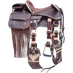 ARREIO MULADEIRO SUPERLUXO COMPLETO MARROM