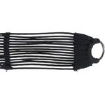BARRIGUEIRA DE SEDA 14 FIOS INOX PRETO