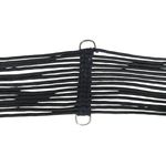 BARRIGUEIRA DE SEDA 14 FIOS INOX PRETO