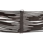 BARRIGUEIRA DE SEDA 18 FIOS FERRO MARROM