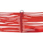BARRIGUEIRA DE SEDA 18 FIOS INOX VERMELHO