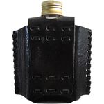 PORTA WHISKY PEQUENO DE COURO VIDRO MANGALARGA
