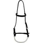 CABEÇADA DE DOMA SIDE PULL PRETO