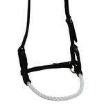 CABEÇADA DE DOMA SIDE PULL PRETO