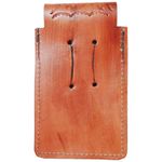 CAPA DE COURO P/CELULAR APLIQUE HD HAVANA