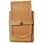 CAPA DE COURO P/CELULAR APLIQUE HD NATURAL
