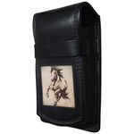 CAPA DE COURO P/CELULAR G CLEAN PRETO