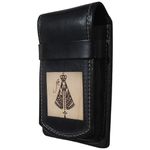 CAPA DE COURO P/CELULAR M CLEAN MARROM