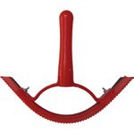 RODINHO RASPADOR PLÁSTICO VERMELHO