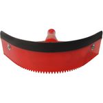 RODINHO RASPADOR PLÁSTICO VERMELHO