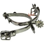 ESPORA ROLIÇA BATIDA SERRILHADA INOX