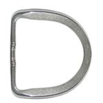 MEIA ARGOLA INOX CHATA 75MM