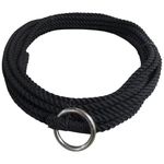 LAÇO DE CORDA TORCIDA 12MT PRETO 