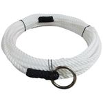 LAÇO DE CORDA TORCIDA 15MT BRANCO INOX