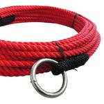 LAÇO DE CORDA TORCIDA 12MT VERMELHO
