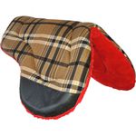 MANTA HÍPICA LUXO C/ PELO XADREZ