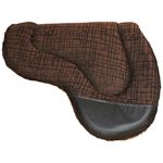 MANTA HÍPICA LUXO C/ PELO MARROM