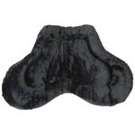 MANTA HÍPICA LUXO C/ PELO PRETO
