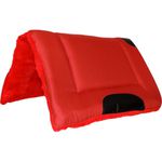 MANTA QUARTO DE MILHA LUXO C/ PELO VERMELHO
