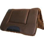 MANTA QUARTO DE MILHA LUXO C/ PELO MARROM