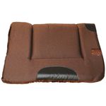 MANTA QUARTO DE MILHA LUXO C/ PELO MARROM