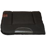 MANTA QUARTO DE MILHA LUXO C/ PELO PRETO