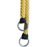 RÉDEA DE LÃ TORCIDA MÉDIA INOX AMARELO