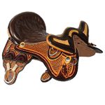 ARREIO CUTUCO SOFT EDH 3 ARGOLA CASCO MARROM
