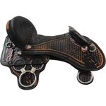 ARREIO CUTUCO SOFT EDH 3 ARGOLA CASCO PRETO