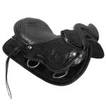 ARREIO MULADEIRO S CHAPA INOX CASCO PRETO