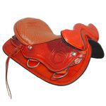 ARREIO MULADEIRO S CHAPA INOX CASCO HAVANA