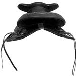 ARREIO MULADEIRO S CHAPA INOX CASCO PRETO